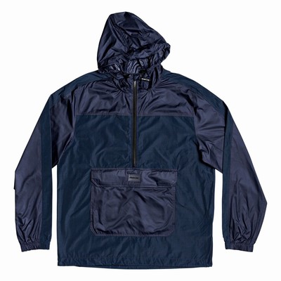 DC Field Water-Resistant Anorak Férfi Kabát Sötétkék (WKHT91572)